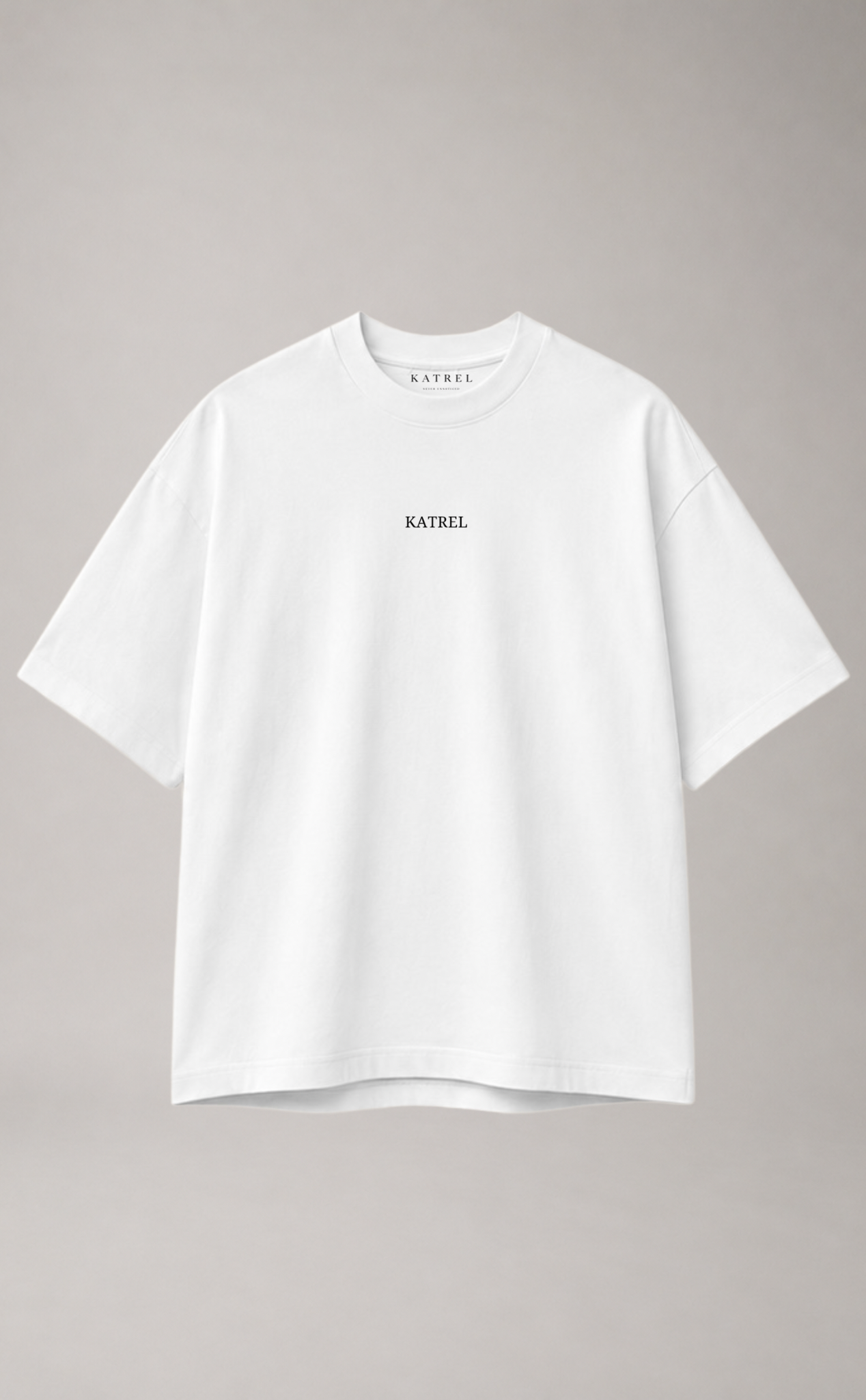 KATREL Signature Tee White